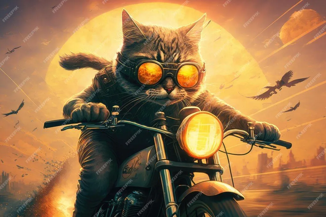 biker-cat-riding-bike-and-roaring-past-the-sunrise_124507-126937.webp