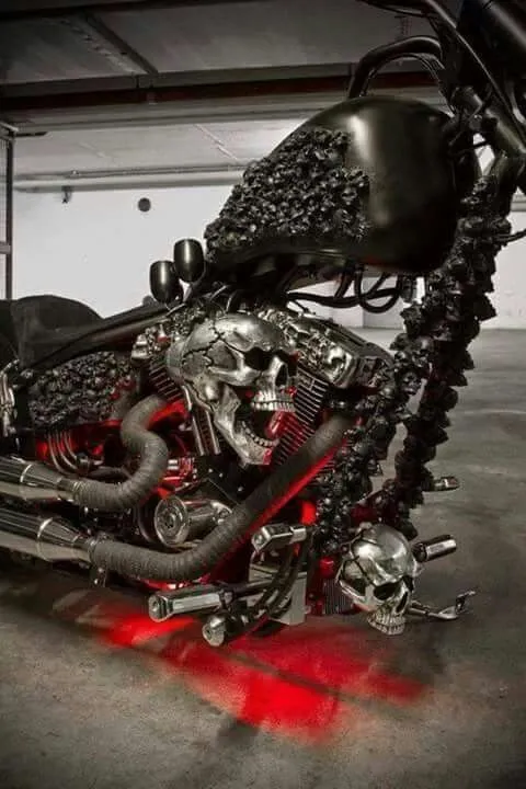 Brutally GORGEOUS _ Chopper motorcycle, Harley bikes, Motorcycle.webp