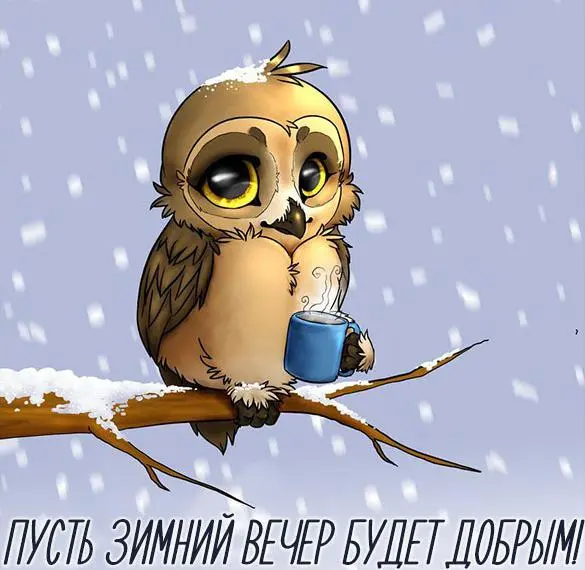 otkrytka-s-pozhelaniem-dobrogo-vechera-zimnego.webp